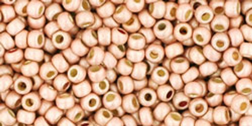 Toho Bead 11/0 Round #211 Permanent Finish Matte Galvanized Peach Coral 250g Toho Bead 11/0 Round #211 Permanent Finish Matte Galvanized Peach Coral 250g