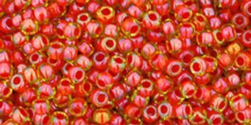 Toho Seed Beads 11/0 Rounds Inside-Color Jonquil/Hyacinth Lined Toho Seed Beads 11/0 Rounds Inside-Color Jonquil/Hyacinth Lined