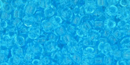 Toho Seed Beads 8/0 #242 Transparent Aquamarine 20 gram