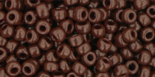 Toho Seed Beads 8/0 Rounds # 108 Opaque Oxblood 250 gram pack