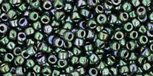 TOHO Seed Beads 11/0 Rounds #149 Metallic Moss 250 Grams