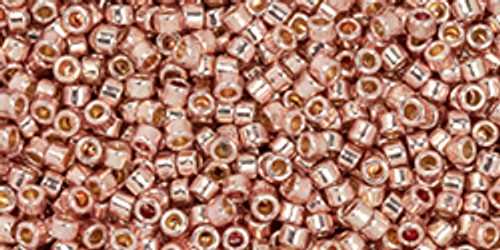 Toho Beads#1 Treasure Permanent Finish Galvanized Sweet Blush 10g