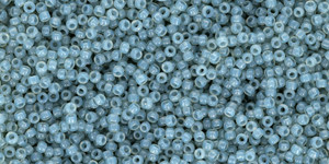 Toho beads 15/0 Translucent Gray 50 grams