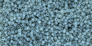 Toho beads 15/0 Translucent Gray 100 grams