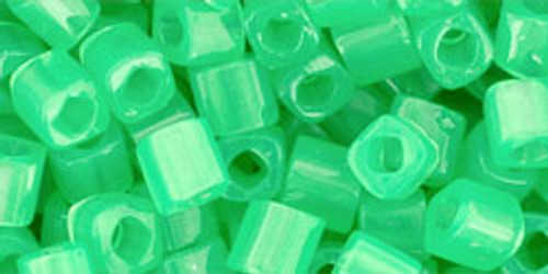 Toho Seed Beads Cubes 4mm Ceylon Jade