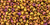 TOHO Seed Beads 11/0 Rounds #45 Higher Metallic Frosted Copper Twilight 50 grams