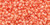 Toho Seed Bead 11/0 Round #54 In-Crystal/Salmon Lined 20 gm