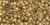 Toho Seed Beads 11/0 Rounds #75 Frosted Gold-Lined Crystal 50 grams
