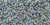 Toho Bead 11/0 Round #102 Rainbow Crystal/Opaque Gray Lined 50g