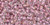 Toho Seed Bead 11/0 Round #201 Crystal/Rose Gold Lined 50 grams