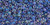 Toho Seed Bead 11/0 Round #265 In-Rainbow Crystal/Grape Lined 50 gm