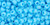 TOHO Seed Beads 8/0 Rounds #51 Opaque Blue Turquoise 20 grams