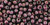 TOHO Seed Beads 8/0 Rounds #70 Grey/Magenta Lined 50 Grams
