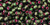 Toho Seed Beads 8/0 Rounds #83 Silver-Lined Frosted Olivine/Pink Lined 20 grams