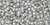 Toho Seed Bead 11/0 Round #328 In-Rainbow Crystal/Gray Lined 20gm