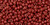 Toho 11/0 Round #35 Permanent Finish Matte Galvanized Brick Red 50g
