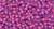 Toho Beads 8/0 Round #157 Luminous Light Sapphire Neon Pink Lined 20g