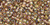 Toho Seed Beads 11/0 Round #398 Rainbow Crystal Gold Lined 20 gm