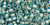 Toho Seed Beads 8/0 Round #207 Gold Lined Rainbow Aqua 50 gram pack