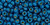 Toho Beads 8/0 #231 Perm Finish Matte Turkish Blue 20g