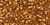 Toho Seed Beads 11/0 Rounds #34 Copper-Lined Light Topaz 250 Grams