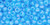 Toho 8/0 #266 Transparent Rainbow Frosted Dark Aquamarine 250g