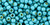 Toho Beads 6/0 #114 Perm Fin Galvanized Matte Teal 20 grams