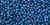 Toho Beads 11/0 #498 Perm Fin Galvanized Turkish Blue 250g