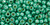 Toho Beads #129 6/0 Permanent Finish Galvanized Teal Green 20 grams