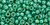 Toho Beads #129 6/0 Permanent Finish Galvanized Teal Green 50 grams