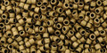 Toho Seed Beads #1 Treasures Matte Dark Copper 10 grams