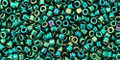 Toho Seed Beads #1 Treasures Higher Metallic June Bug 10 grams