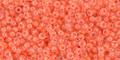 Toho Seed Beads 11/0 #465 Luminous Neon Salmon 250g