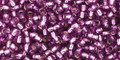 Toho Seed Beads 11/0 #505 Silver Lined Light Grape 50g