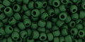 Toho Seed Beads 8/0 #287 Opaque Pine Green 20 gram