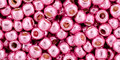 Toho Bulk Seed Beads 6/0 #126 Permanent Finish Galvanized Pink Lilac 250 grams