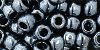 Toho Seed Beads 3/0 Metallic Hematite 250 grams