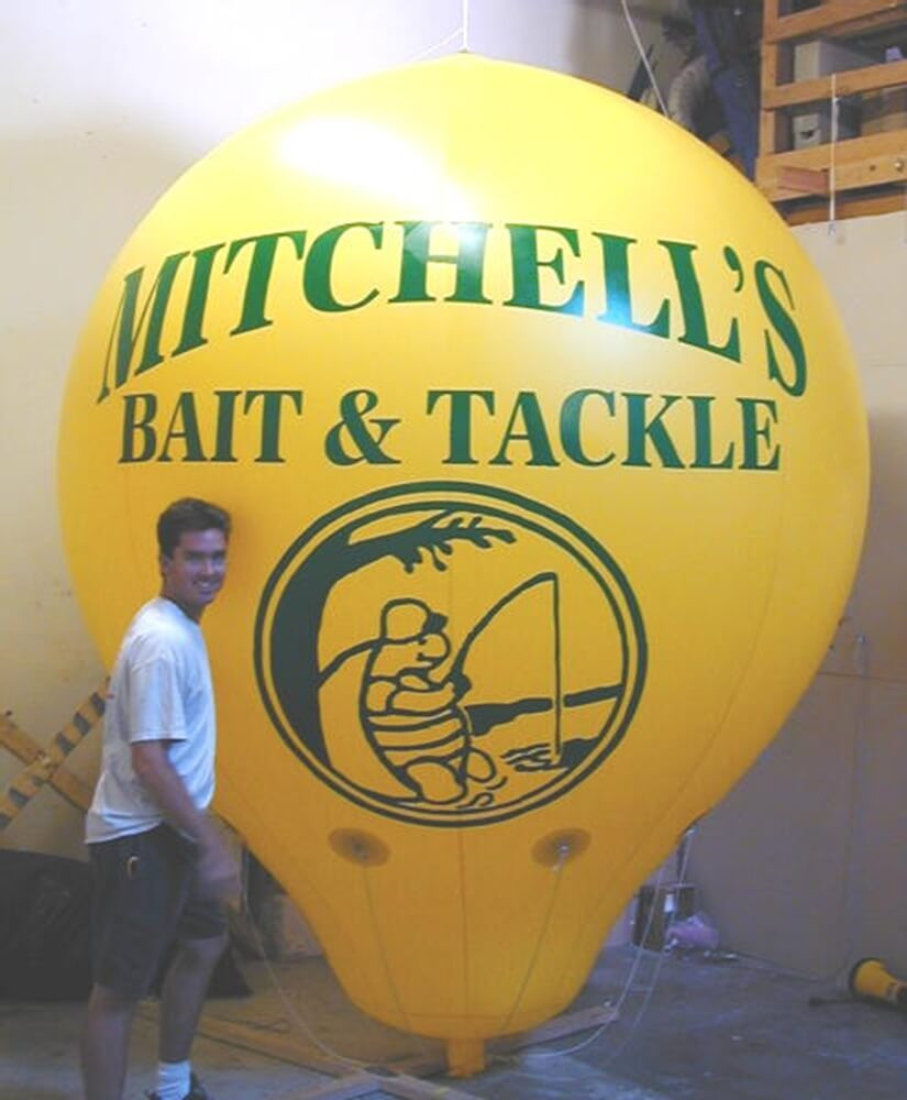 8ft Hot Air Balloon - One Color Artwork - Balloon Ideas