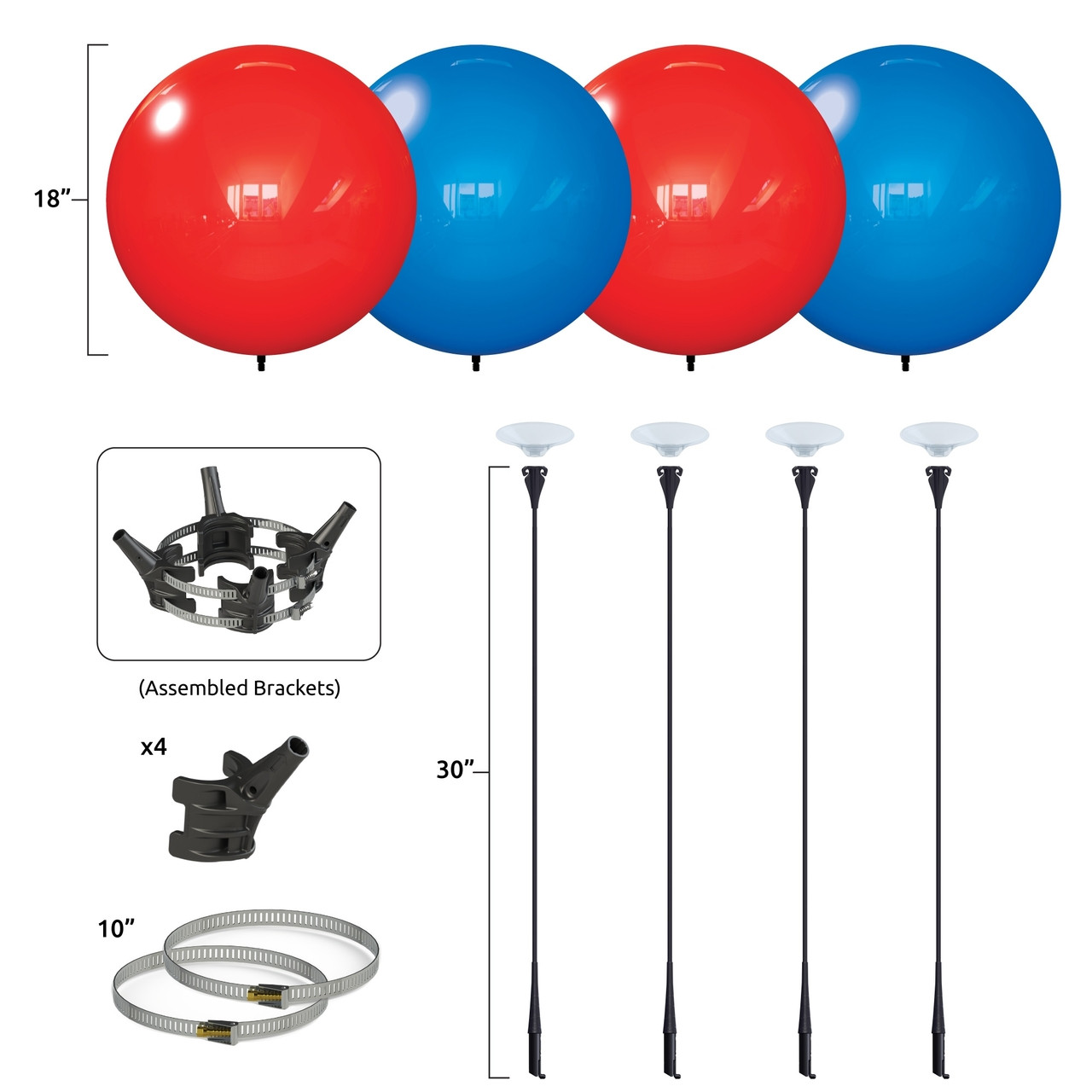 4-DuraBalloon® LIGHT POLE KIT