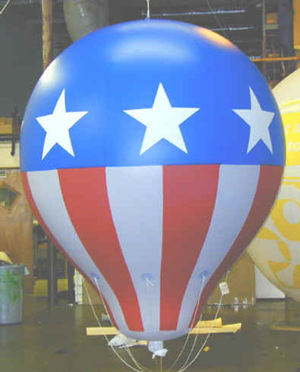 8-FOOT HOT AIR  BALLOON SHAPE - NO ARTWORK