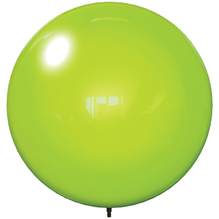 18" LIME GREEN BALLOON BOBBER DURABALLOON REPLACEMENT