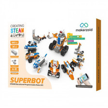 Makerzoid Makerzoid Superbot Building Blocks Coding Robotic Toys 1pc Makerzoid Makerzoid Superbot Building Blocks Coding Robotic Toys 1pc