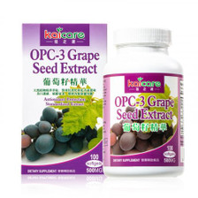 Kaicare OPC-3 Grape Seed Extract 100 capsules