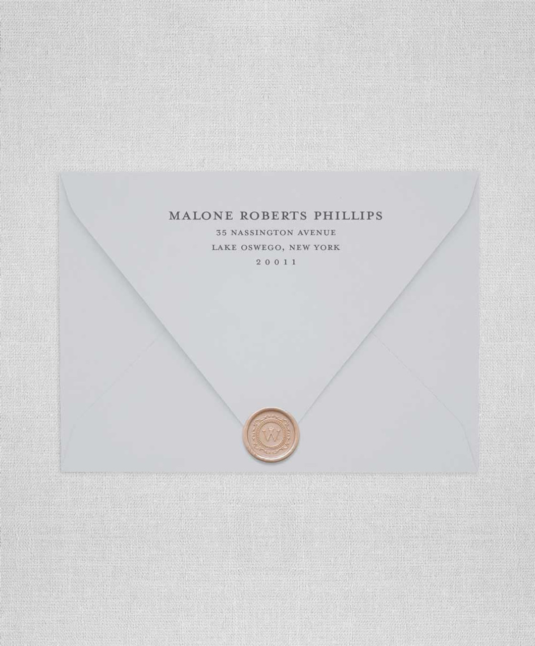 Cool Grey Envelope