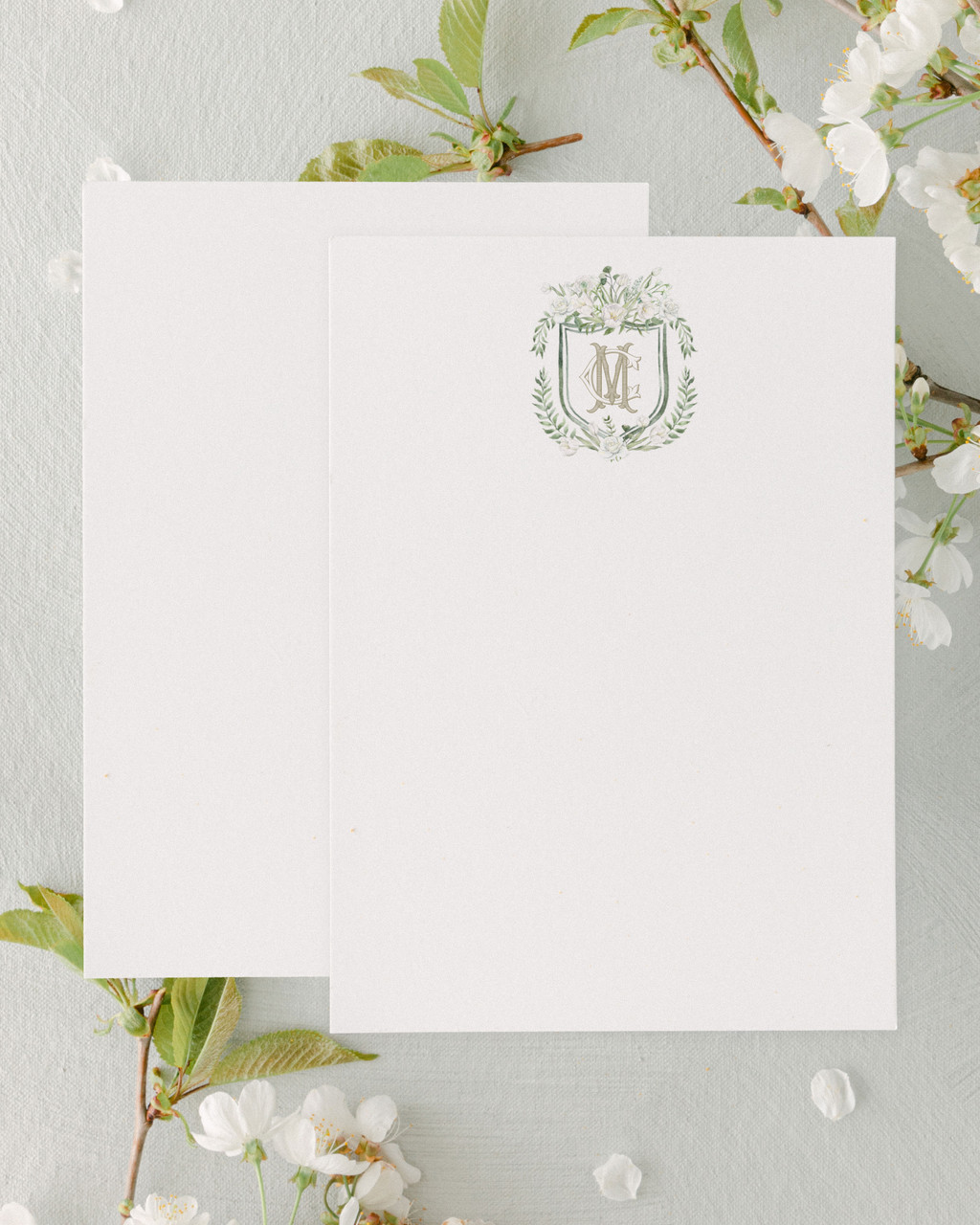 Stationery Cards  Tulip Blanche Collection