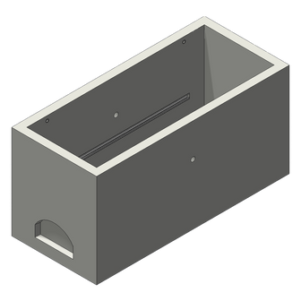 Vault 2258x27.5 Bottom Section Knockout PNW Utilities | Jensen
