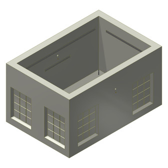 Vault 2258x27.5 Bottom Section Knockout PNW Utilities | Jensen