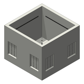 Vault Layout 7676x60 Knockout Sump 3366
