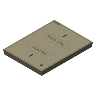 HPC0916 Polymer Handhole Lids, Tier-22, Non-Bolt Down | Jensen