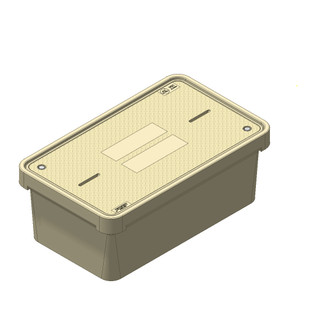 HPL1015 x 12 Handhole Assembly - Plastic | Jensen Infrastructure